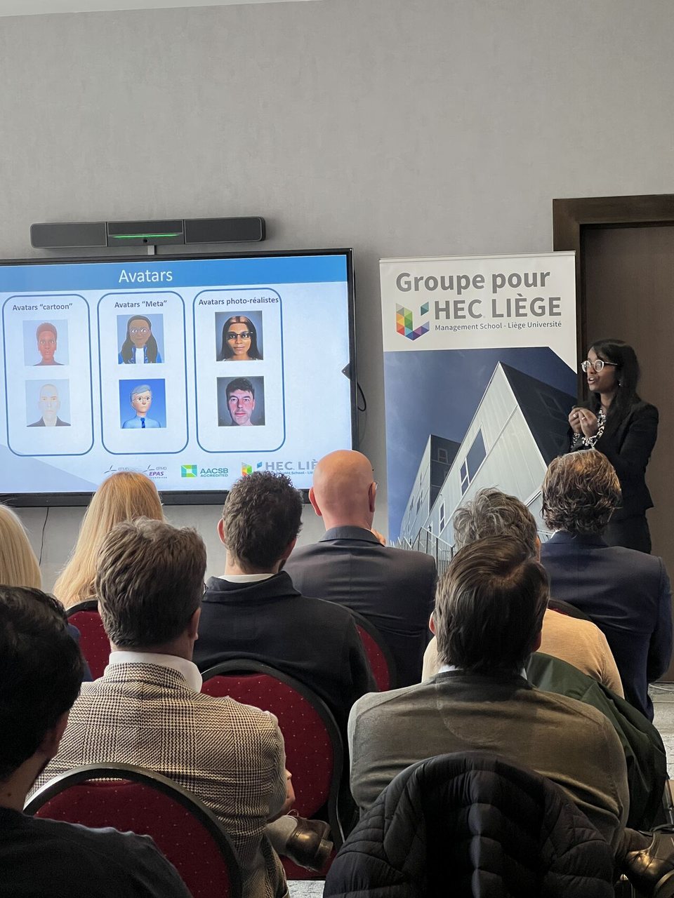 Business Breakfast presentation, HEC Liège