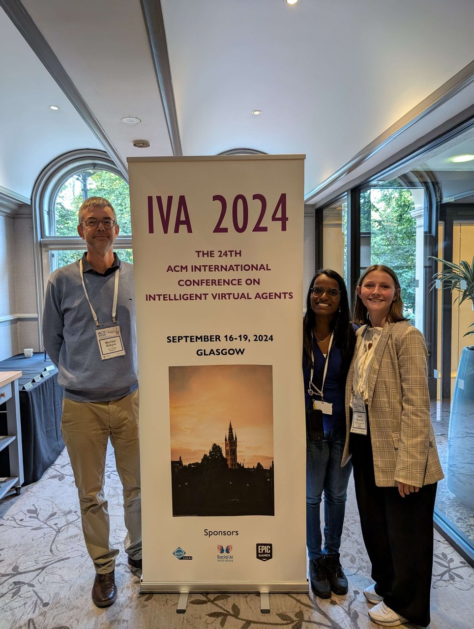 24th ACM IVA, Glasgow