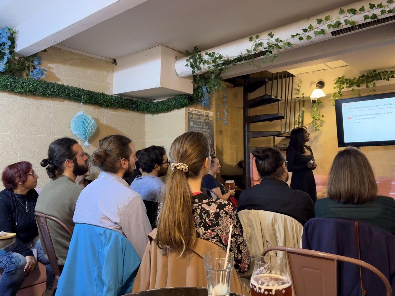 Pint of Science talk, Paris